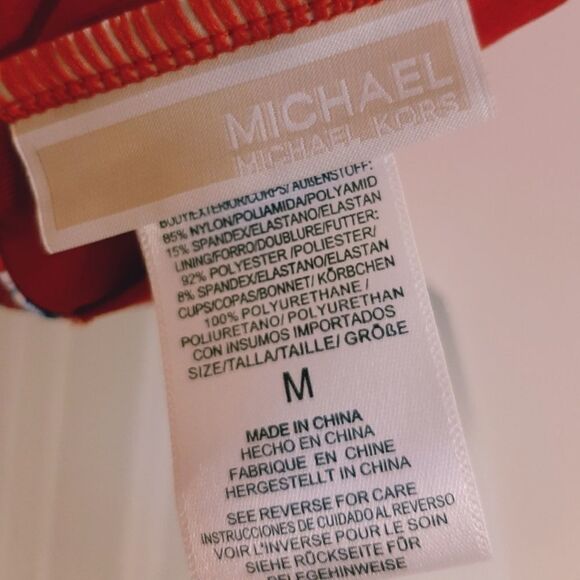 Michael Kors Angelina Lace Up Bikini Top - Picture 5 of 6